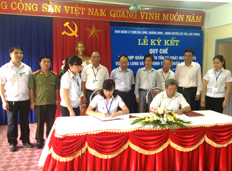 下龙湾与吉婆湾加强海湾协调管理